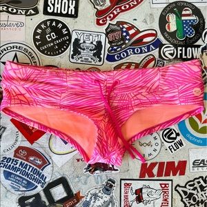 roxy active cheeky bikini bottoms